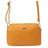 Moteriška odinė crossbody rankinė MiaMore, ruda