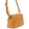 Moteriška odinė crossbody rankinė MiaMore, ruda