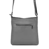 Moteriška odinė crossbody rankinė Patrizia, šviesiai pilka