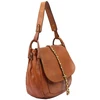 Moteriška odinė crossbody rankinė VS 006, ruda