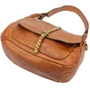 Moteriška odinė crossbody rankinė VS 006, ruda