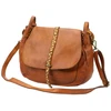 Moteriška odinė crossbody rankinė VS 006, ruda