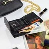 Moteriška odinė piniginė Stevens, juoda, su RFID apsauga Z01-D03