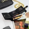 Moteriška odinė piniginė STEVENS, juoda, su RFID apsauga Z01-D02