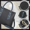 Moteriška odinė rankinė BAD&BAGS, juoda