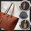 Moteriška odinė rankinė BAD&amp;BAGS, ruda, shopper tipo
