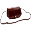Moteriška odinė rankinė Florence ART. 882, kaštoninė, crossbody