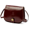 Moteriška odinė rankinė Florence ART. 882, kaštoninė, crossbody