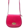 Moteriška odinė rankinė Gregorio 117, fuksijų spalvos, nedidelė crossbody