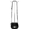 Moteriška odinė rankinė Gregorio 117, juoda, crossbody