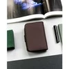 Moteriška ruda ekologiškos odos piniginė 4U Cavaldi su spaude ir užtrauktuku TL2
