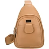 Moteriška sportinė „Peterson“ crossbody rankinė per petį, smėlio spalvos, iš ekologiškos odos RT35