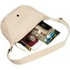 Moteriška sportinė rankinė, smėlio spalvos, poliesteris