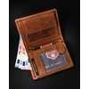Natūralios odos piniginė vyrams Peterson PT165