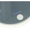 Nešiojamas belaidis USB stalo ventiliatorius su akumuliatoriumi, 4 greičiai, LED, 38 cm, baltas