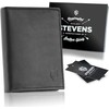 Odinė piniginė vyrams Stevens DP03