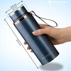„Peterson“ nerūdijančio plieno termosas karštiems ir šaltiems gėrimams, 750 ml, tamsiai mėlynas