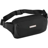 Peterson vyriška maža juosmens ir per petį nešiojama rankinė (crossbody), juoda