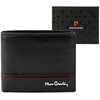 Vyriška odinė piniginė Pierre Cardin YS605 8825 juoda+raudona