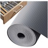 Pilkas PVC neslystantis kilimėlis stalčiams 500x50 cm