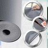 Pilkas PVC neslystantis kilimėlis stalčiams 500x50 cm