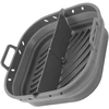 Pilkas silikoninis įdėklas Air Fryer su skirtuku H151
