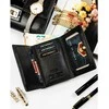Piniginė moterims Peterson, juodas 2708