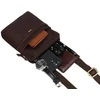 Ruda odinė rankinė PTN W896