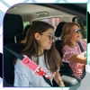 Saugos diržo paminkštinimas rožinis pliušinis katinas A278