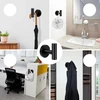 Savaime prilimpantys kabliukai juodi LOFT, 4 vnt. DH61