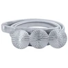 Sidabrinis elastingas metalinis diržas SNAKE D9