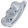 Sidabrinis elastingas metalinis diržas SNAKE D9