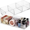 Skaidrus PVC kosmetikos organizatorius, 3 skyriai TP159