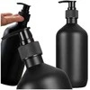 Skysto muilo dozatorius juodas matinis 300 ml