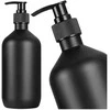 Skysto muilo dozatorius juodas matinis 300 ml