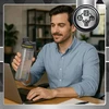 Sportinė gertuvė juoda Tritan 860 ml TRESSARI G9