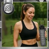 Sportinis gertuvė juoda Tritan BPA Free 1 l TRESSARI G18