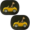 Ikonka KIK lipnios apsaugos nuo saulės automobilio langui ŽIRAFA, 2 vnt.