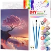 Tapyba pagal numerius su rėmu 40 x 50 cm Sakura TP4