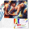 Tapyba pagal numerius su rėmu 40 x 50 cm „Aistra“ TP14