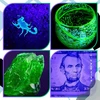 Bez Marki UV LED žibintuvėlis juodas aliuminis, 2 vnt. Z10