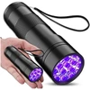 Bez Marki UV LED žibintuvėlis juodas aliuminis 395 nm Z9