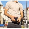 Vertikali odinė piniginė vyrams Stevens DP01