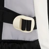Vidutinė kuprinė unisex Peterson, balta ir juoda