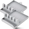 Virtuvinis įrankių laikiklis, pilkas PVC, 2 vnt. TP119