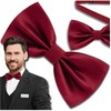 Vyriška bordo peteliškė, reguliuojama, elegantiška