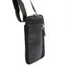 Vyriška juoda crossbody piniginė Coveri World CW2263 su reguliuojamu dirželiu