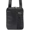 Vyriška juoda crossbody piniginė Coveri World CW2263 su reguliuojamu dirželiu