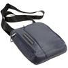 Vyriška mėlyna crossbody piniginė Pierre Cardin, ekologiška oda