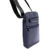 Vyriška mėlyna eko odos crossbody piniginė Pierre Cardin su reguliuojamu dirželiu
